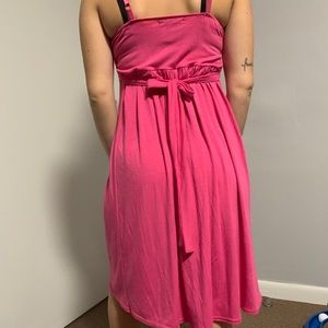 Pink dress